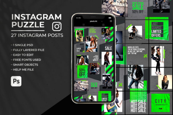Download City -  Instagram Puzzle Feed - Instagram puzzle Collection