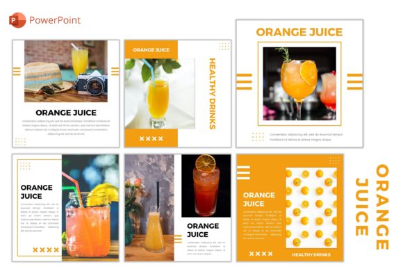 Download Template Instagram Business-Orange Juice - Business Collection