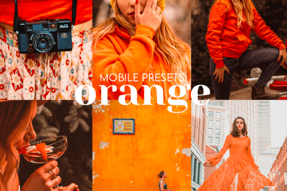 Download Orange Lightroom Presets - Set Collection