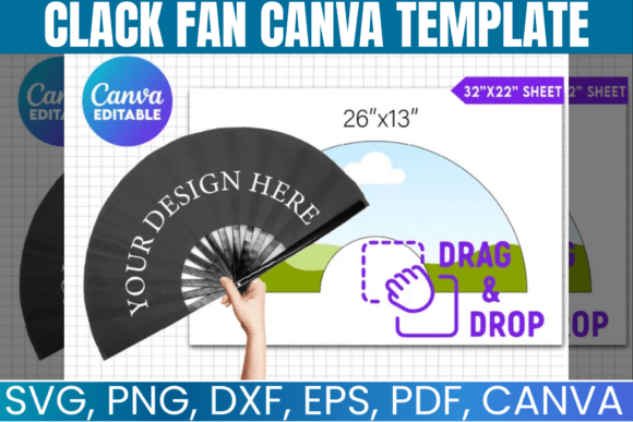 Download Clack Fan Editable Canva Template - Editable canva template Collection