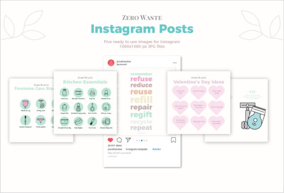 Download Zero Waste Instagram Posts - Posts Collection