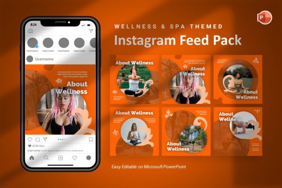 Download Instagram Feed - Wellness Template - Premium Resources