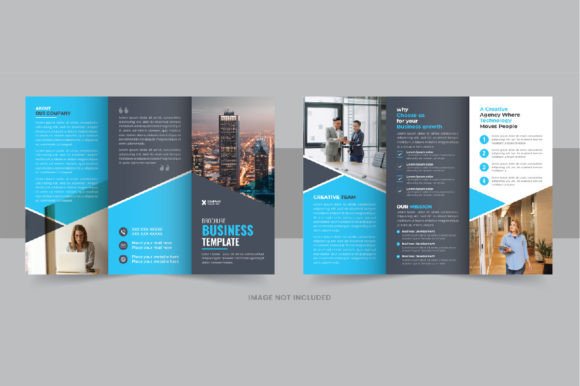 Download Business Trifold Brochure Design Layout - Business Collection