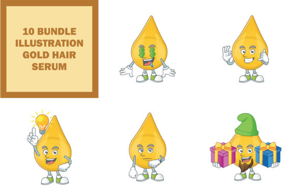 Download Gold Hair Serum Bundle - Hair serum Collection