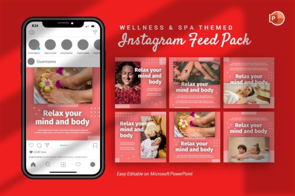 Download Instagram Feed - Wellness Template - Premium Resources